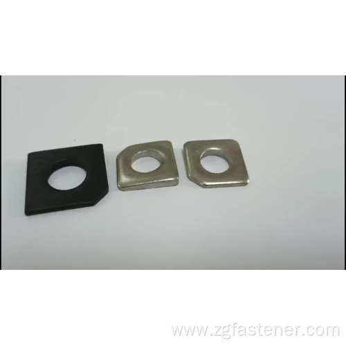 GB852 stainless steel304 square taper washers